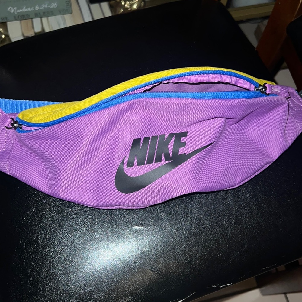 Multi color Nike Fanny pack/ crossbody bag